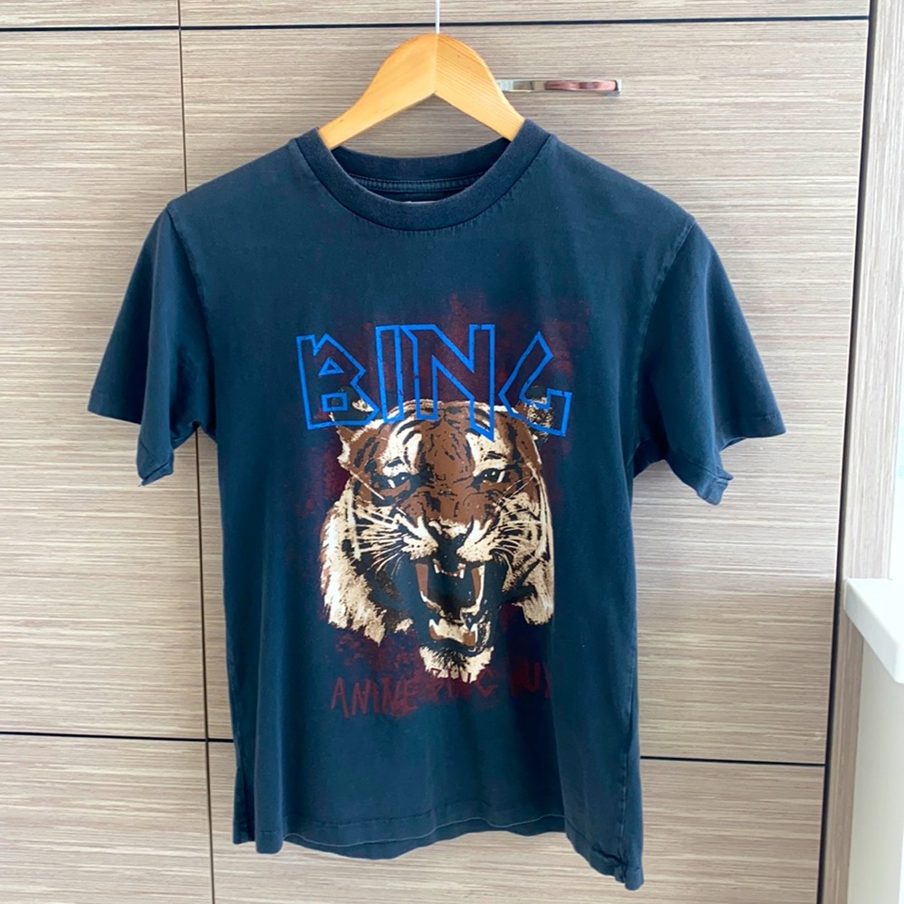 Anine Bing - xs tiger tee. Like new.